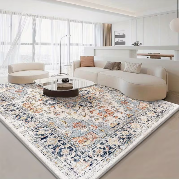 Timeless Vintage Floral Area Rug