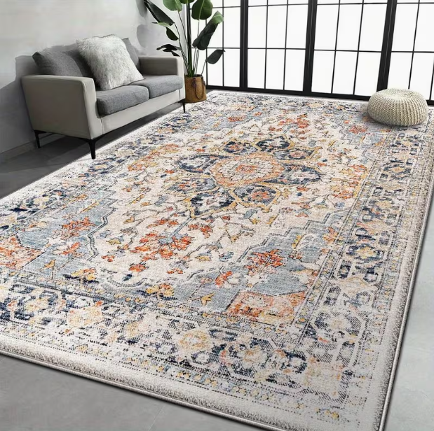 Timeless Vintage Floral Area Rug