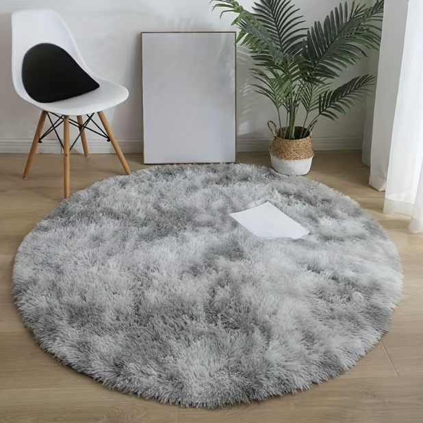 Silver Mist Plush Harmony Rug