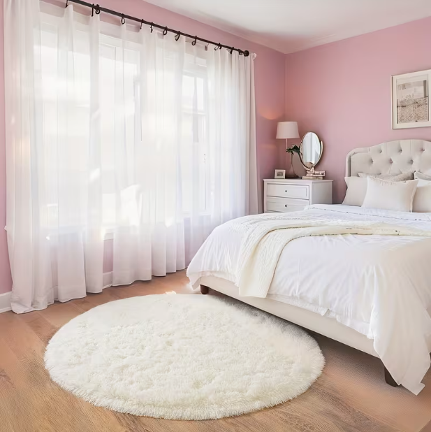 Cloud Whisper Round Serenity Rug